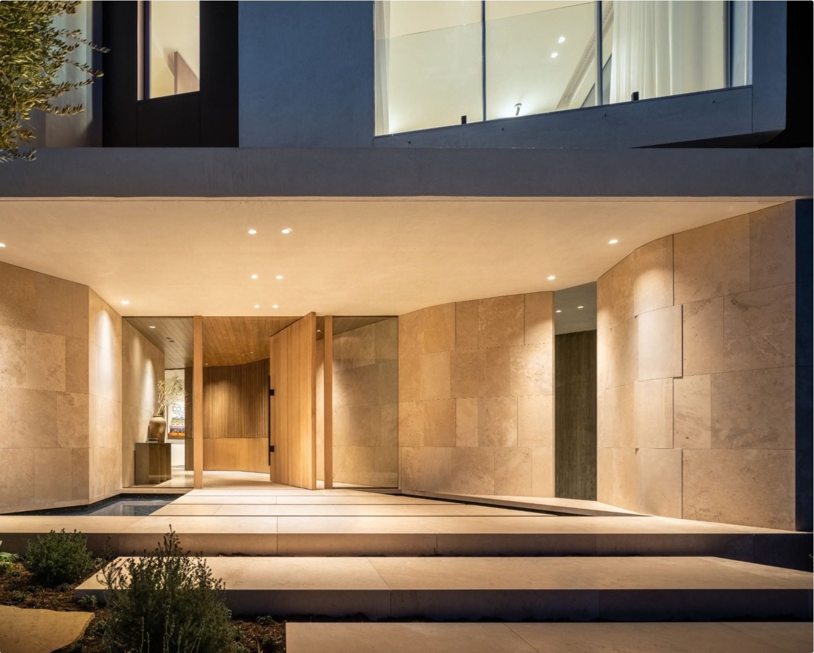 Natural stone heritage detail blending traditional craftsmanship and contemporary design